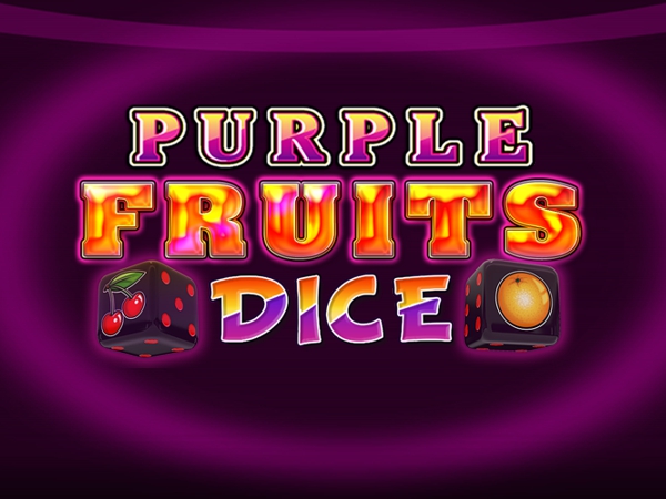 Purple Fruits Dice