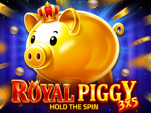 3x5 Royal Piggy: Hold The Spin